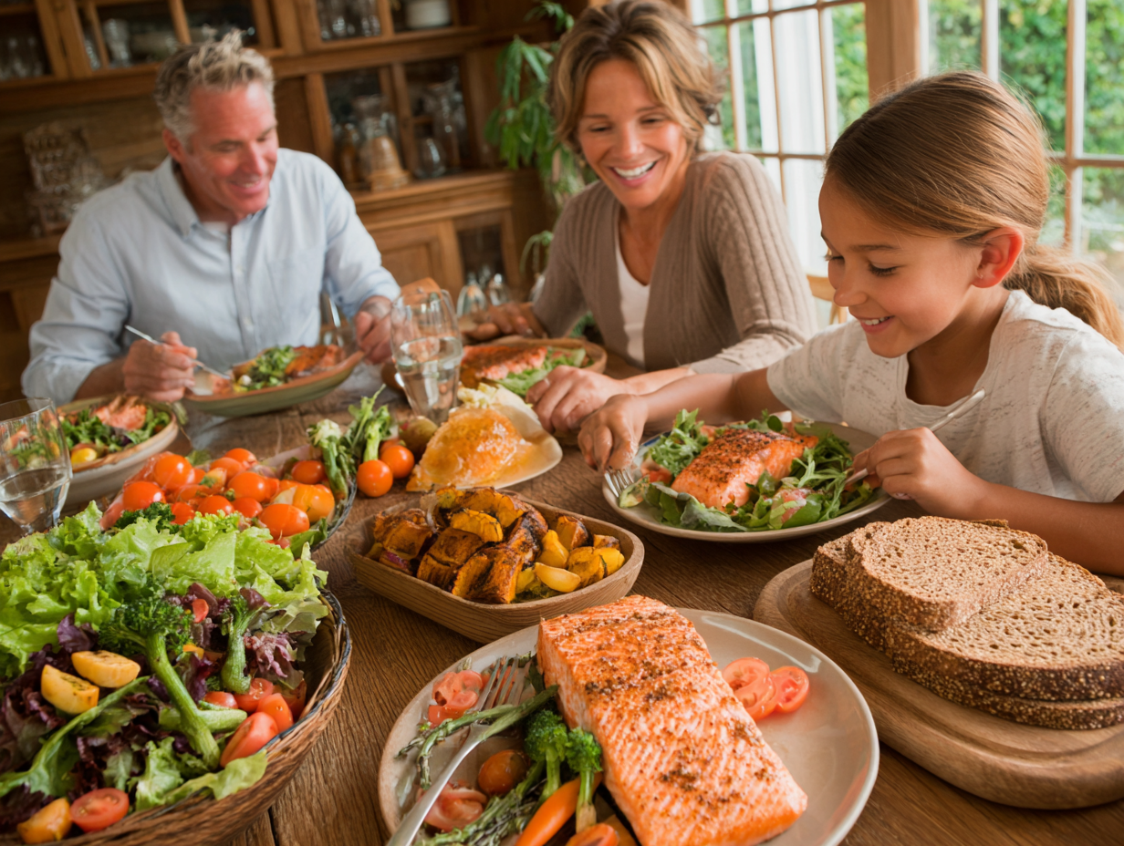 Різноманітні здорові страви