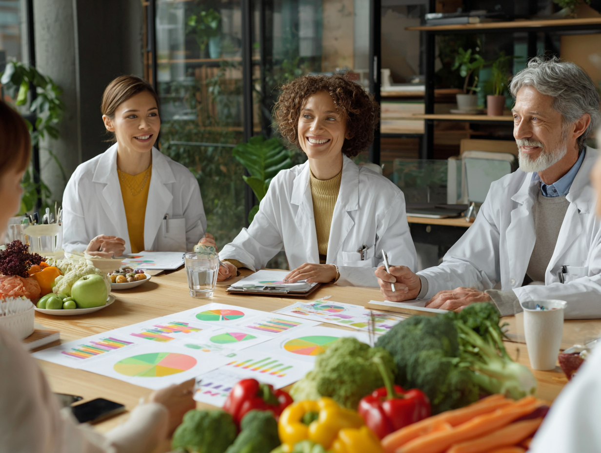 Родина готує здорову їжу разом